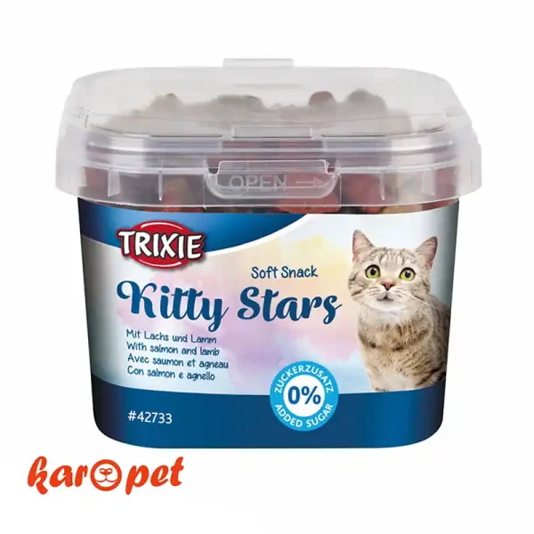 تشویقی نرم گربه تریکسی مدل Kitty Stars