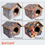 جای خواب کلبه ای سگ و گربه لیلی پت