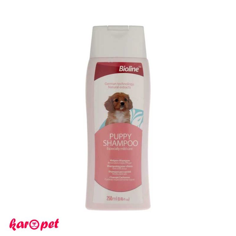 شامپو توله سگ بایولاین Bioline Puppy Shampoo حجم 250 میلی‌لیتر