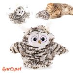 عروسک جغد رقصنده گربه