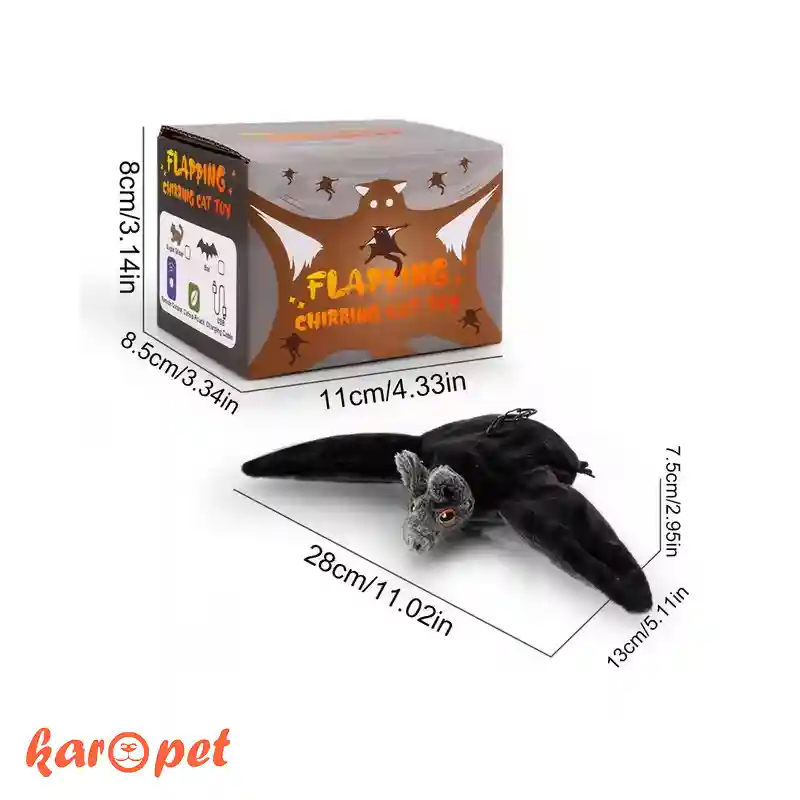عروسک خفاش بال زن گربه